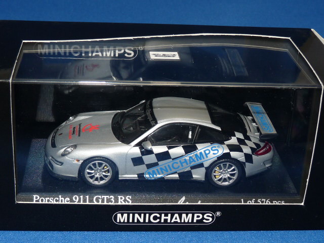 ミニチャンプス製 （トイフェア2007 限定） 1/43 ポルシェ 911 GT3 RS 